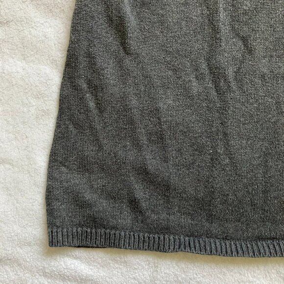 Gymboree 2T Grey Heart Knit Dress Embroidery GUC Toddler Girl - Picture 5 of 16